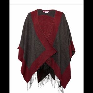 NWT Isaac Mizrahi Versatile Wrap Poncho